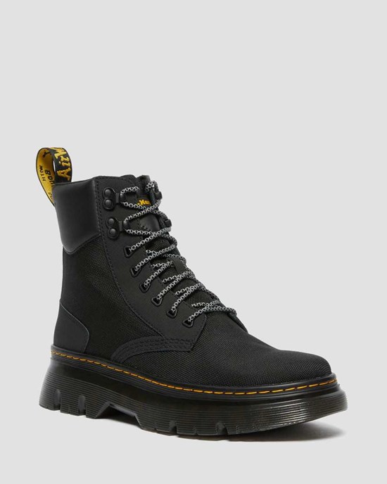 Black Dr Martens Tarik Utility Women's Ankle Boots | 2619-ERXCN