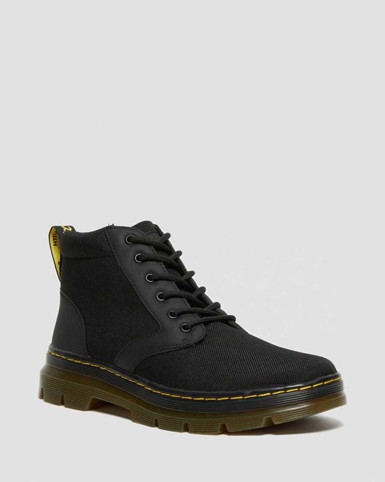 Black Extra Tough Poly Dr Martens Bonny Poly Women's Lace Up Boots | 9602-RDYPL