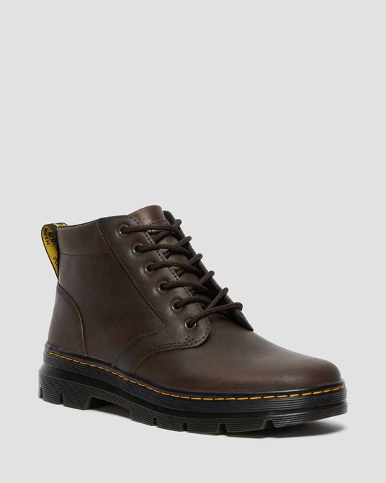 Brown Crazy Horse Leather Dr Martens Bonny Leather Women's Ankle Boots | 3651-MCLWX