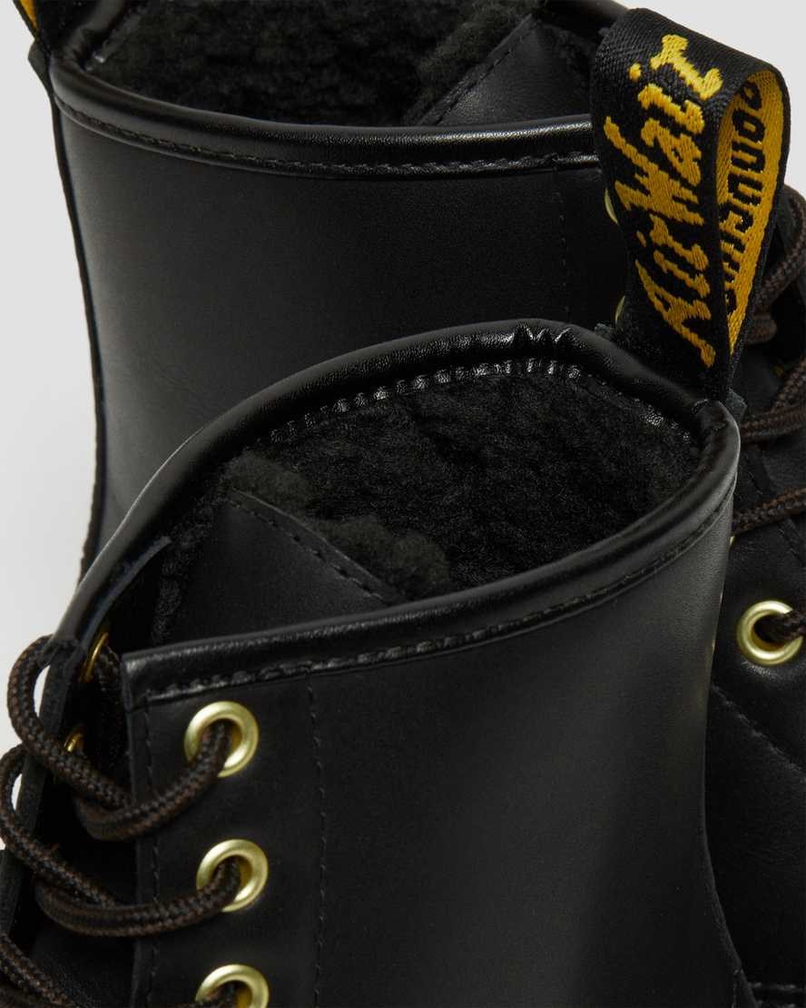 Black Blizzard Wp Dr Martens 1460 DM's Wintergrip Leather Women's Ankle Boots | 6739-IGWNV