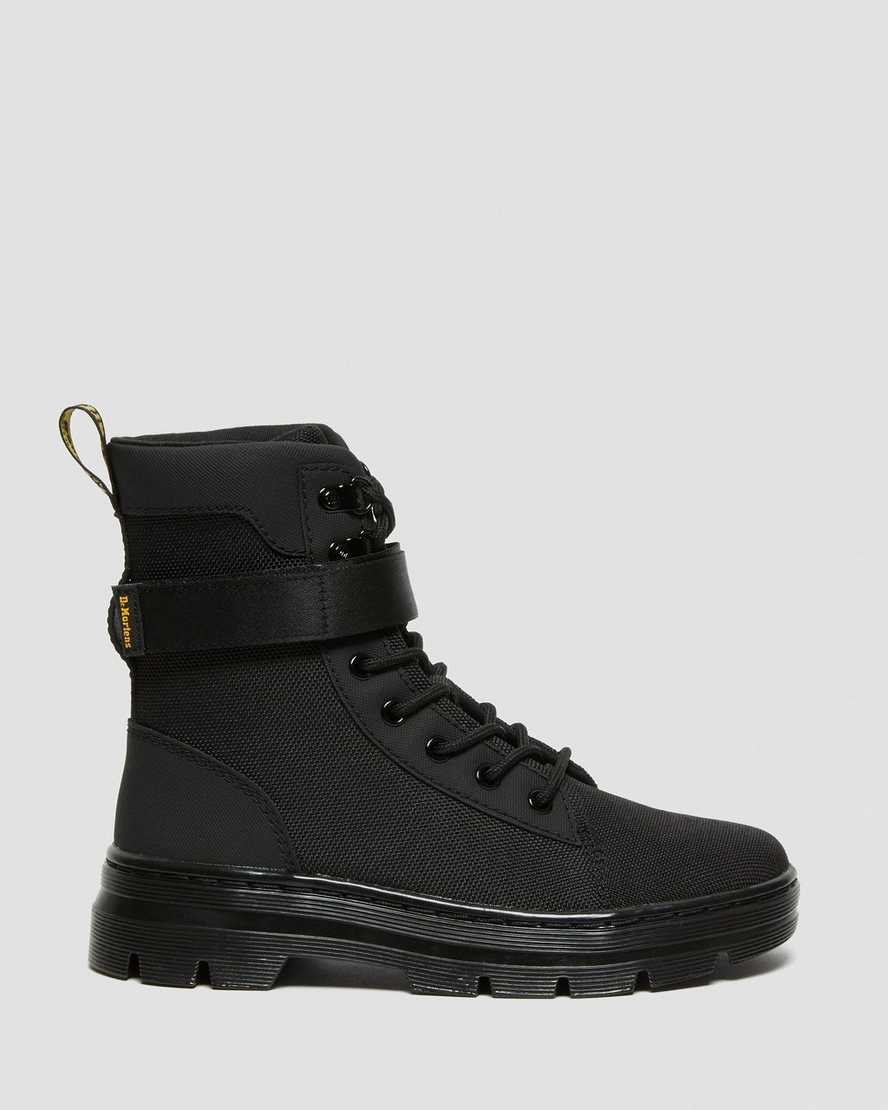 Black Extra Tough Poly Dr Martens Combs Tech Extra Tough Women's Lace Up Boots | 8236-FUBEW